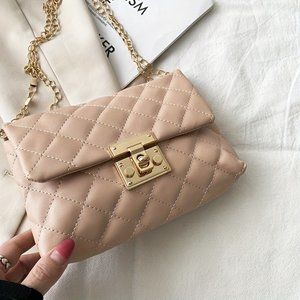 Crossbody/Shoulder Bag with Chain Strap